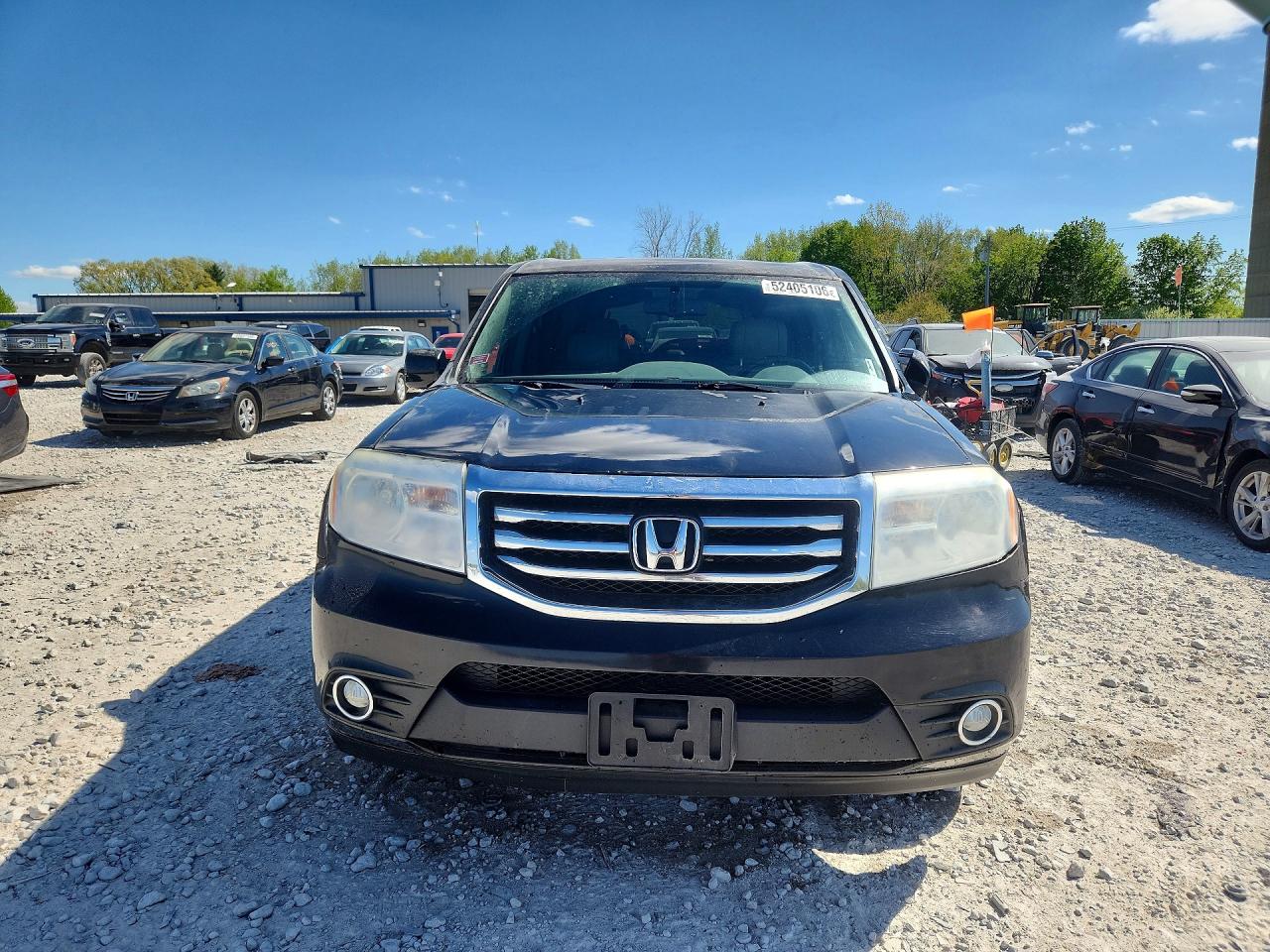 2013 Honda Pilot Exl Black vin: 5FNYF4H57DB011559