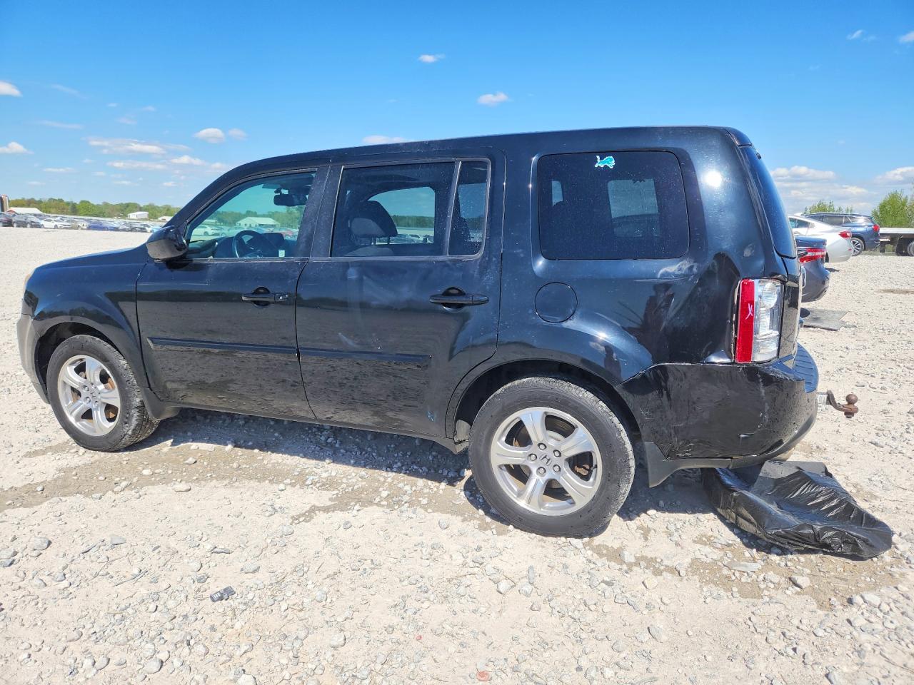 2013 Honda Pilot Exl Black vin: 5FNYF4H57DB011559