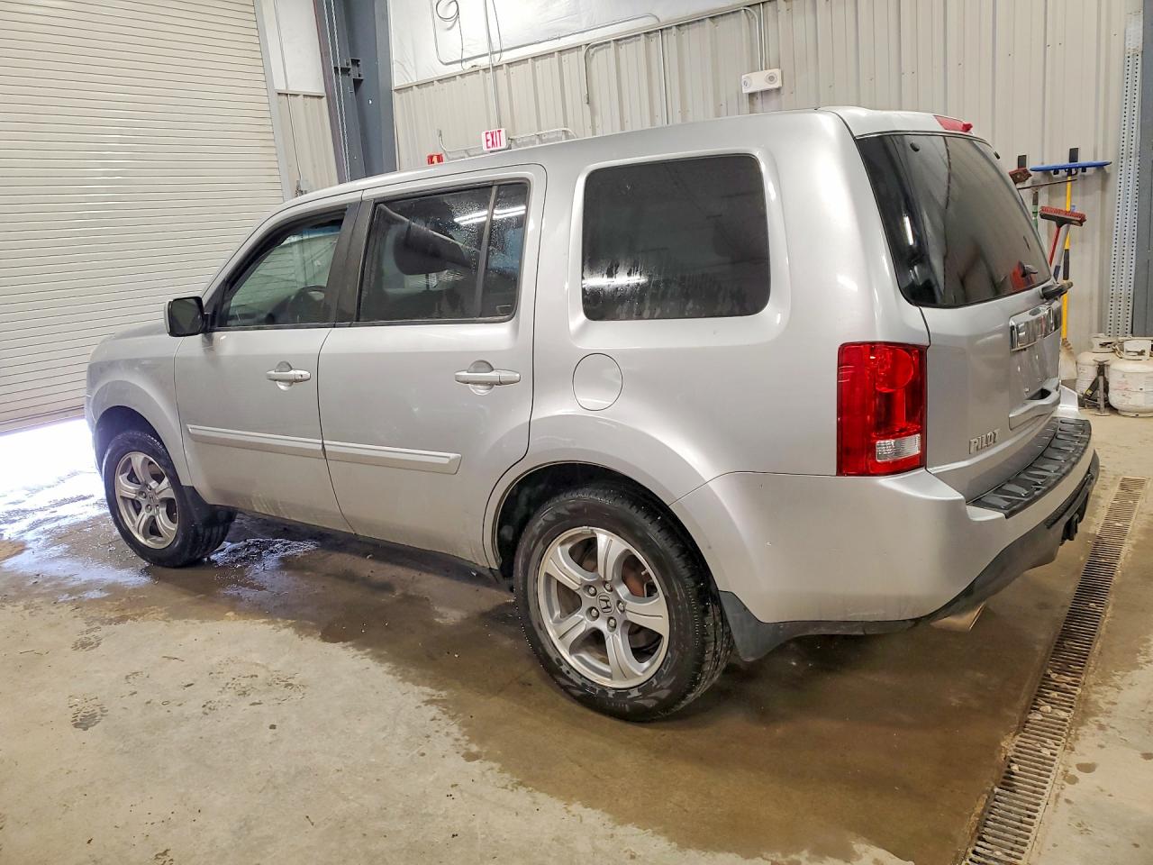 2013 Honda Pilot Exl Silver vin: 5FNYF4H57DB068263
