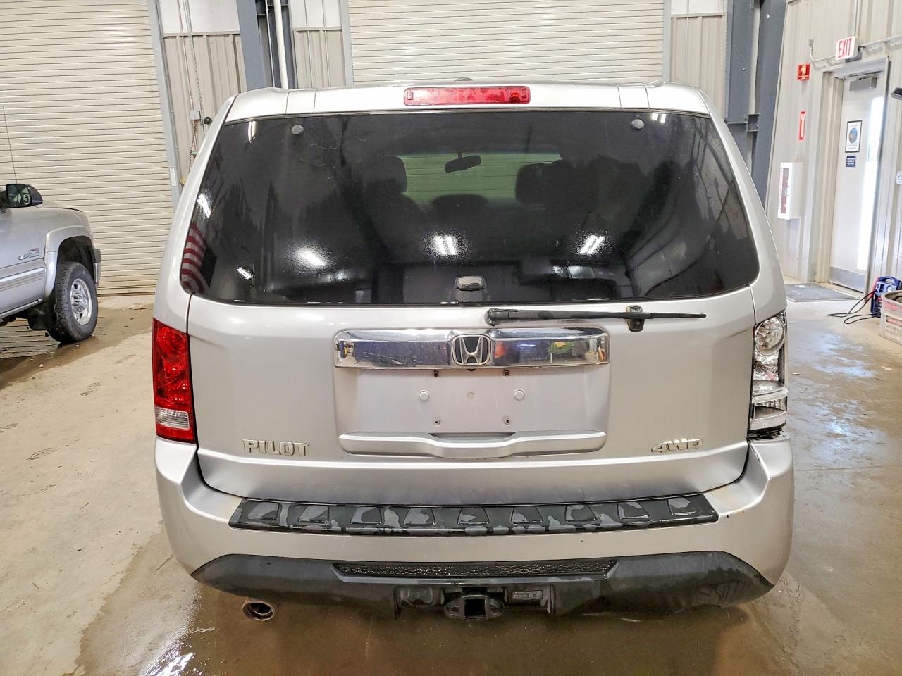 2013 Honda Pilot Exl Silver vin: 5FNYF4H57DB068263