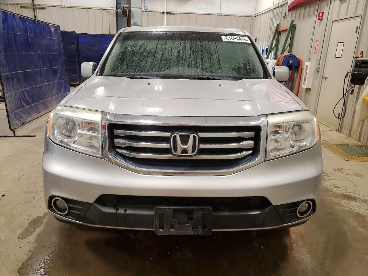 2013 Honda Pilot Exl Silver vin: 5FNYF4H57DB068263