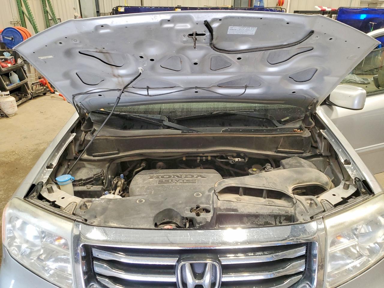2013 Honda Pilot Exl Silver vin: 5FNYF4H57DB068263