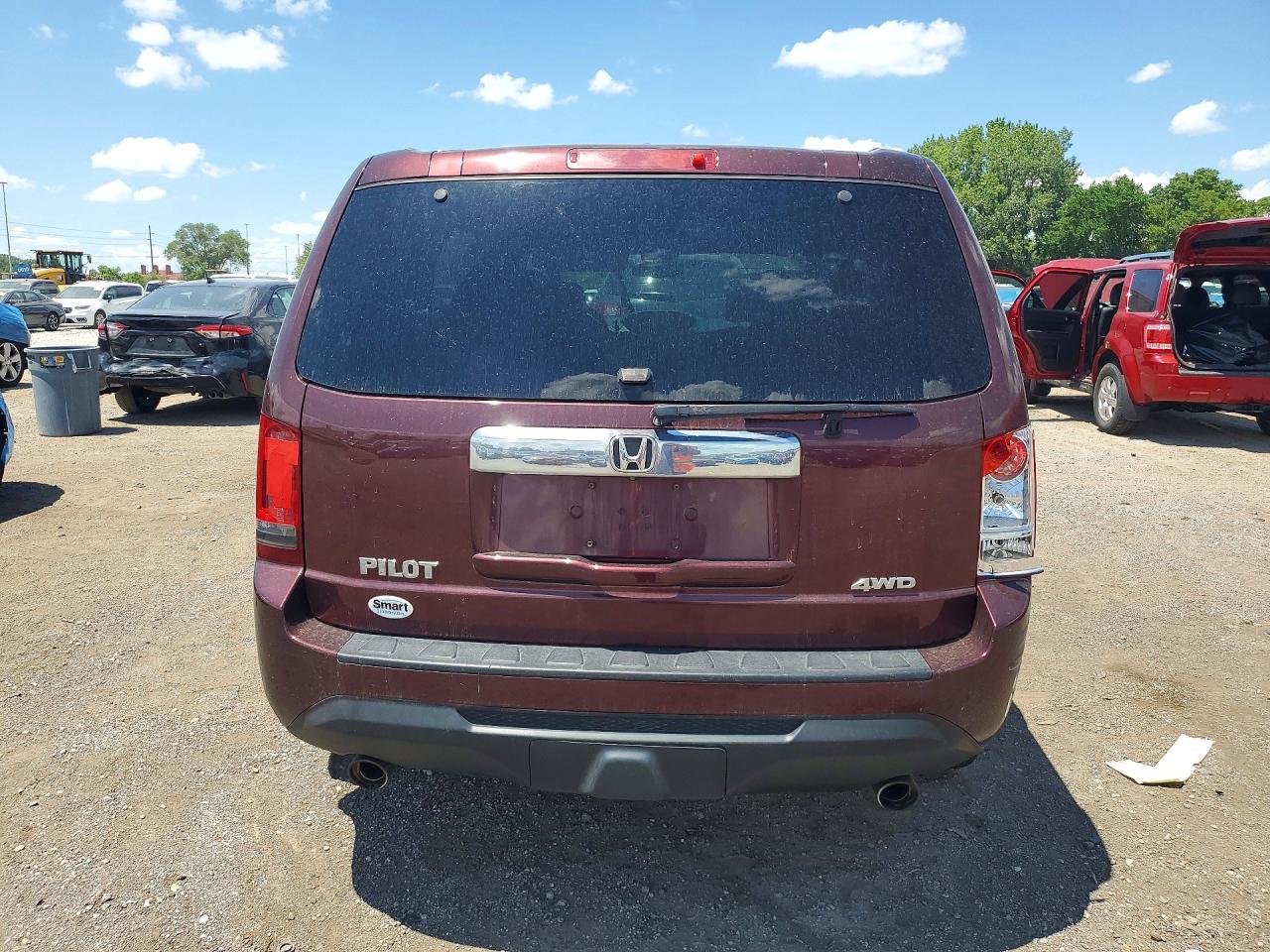 2013 Honda Pilot Exl Brown vin: 5FNYF4H57DB076346