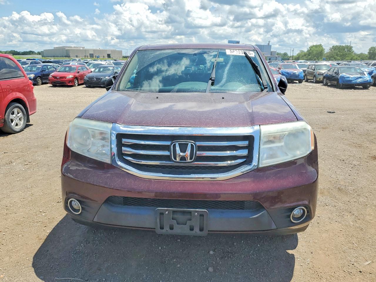 2013 Honda Pilot Exl Brown vin: 5FNYF4H57DB076346