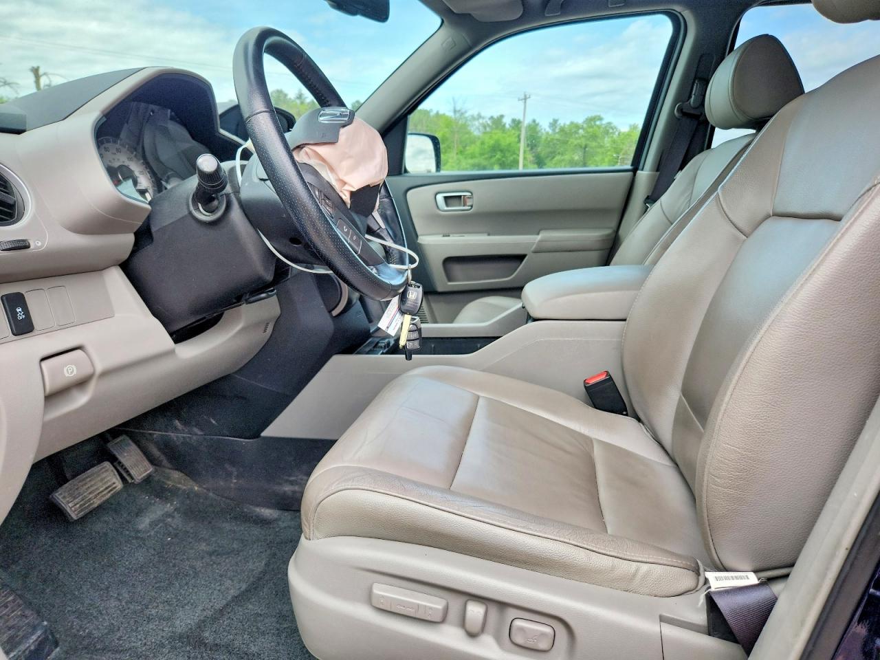 2013 Honda Pilot Exl Blue vin: 5FNYF4H57DB086181