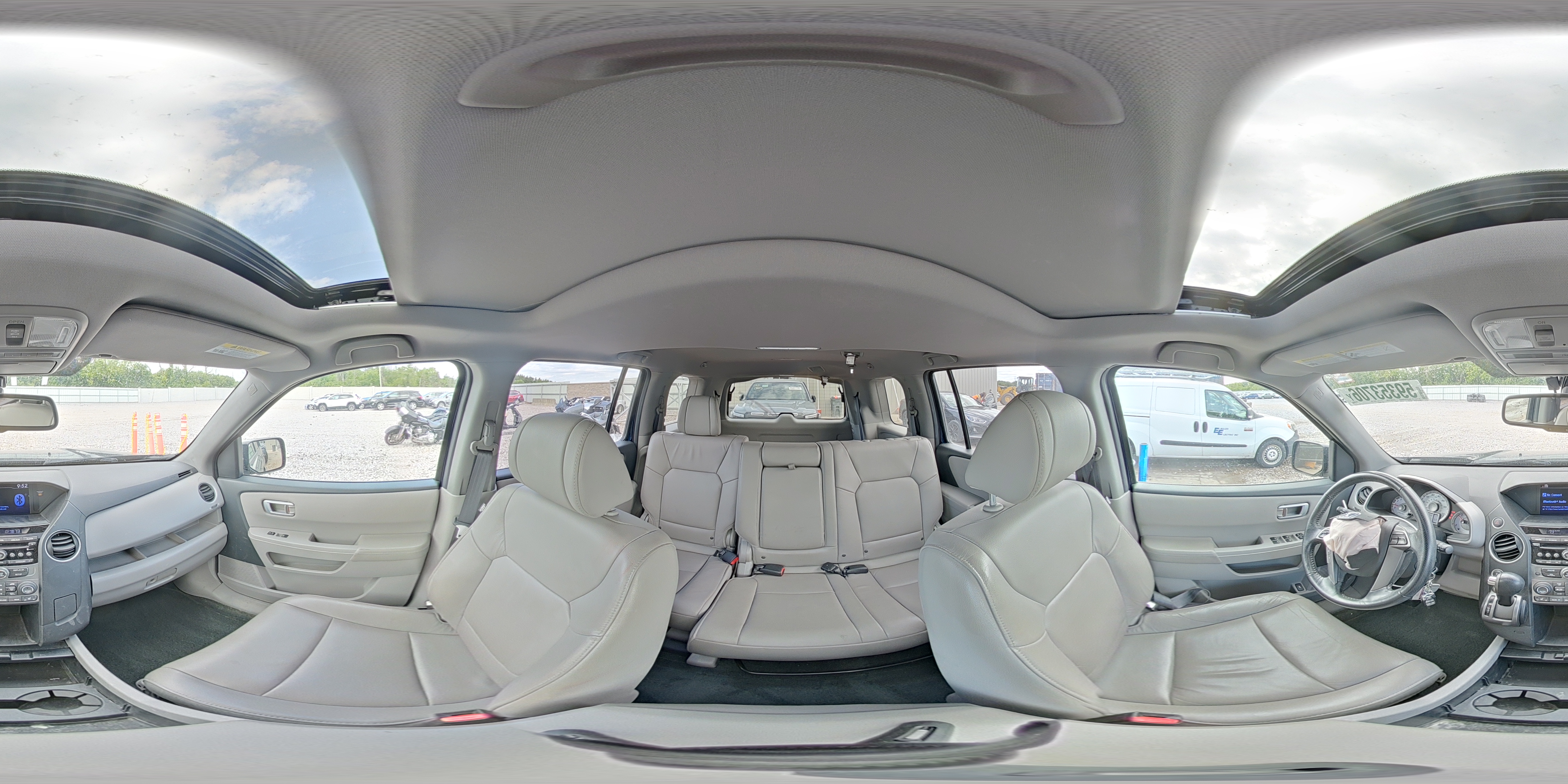 2013 Honda Pilot Exl Blue vin: 5FNYF4H57DB086181