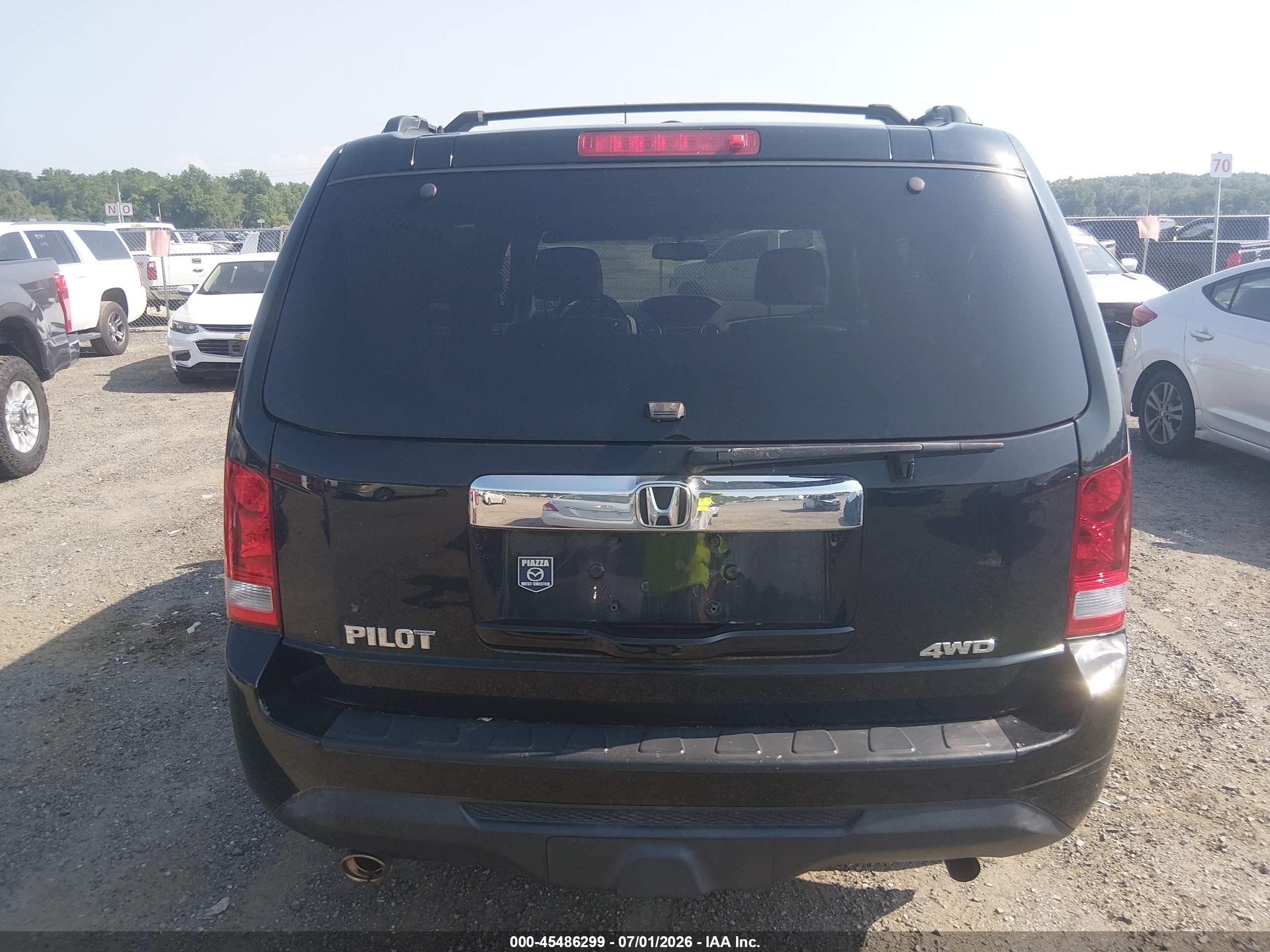 2014 Honda Pilot Ex-l Синий vin: 5FNYF4H57EB018223
