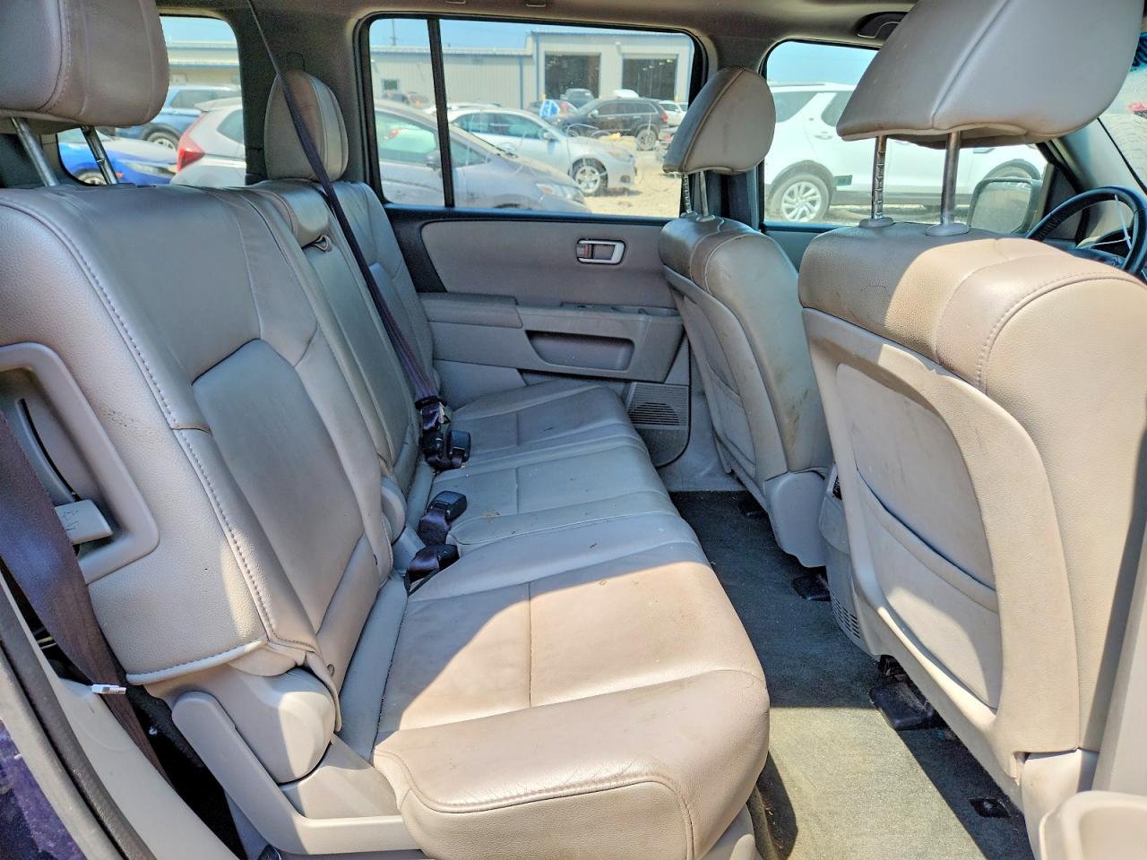 2014 Honda Pilot Exl Blue vin: 5FNYF4H57EB042246