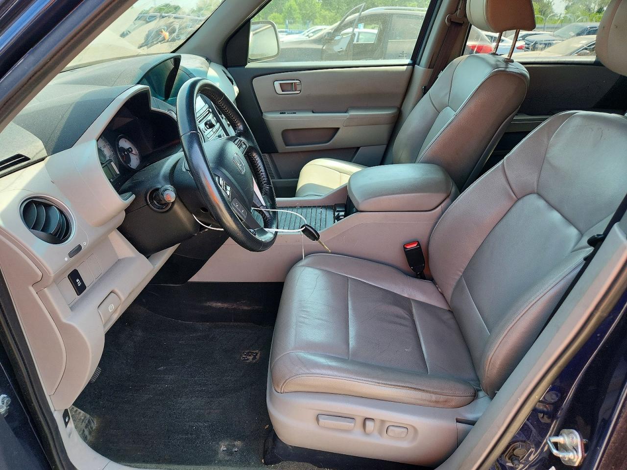 2014 Honda Pilot Exl Blue vin: 5FNYF4H57EB042246