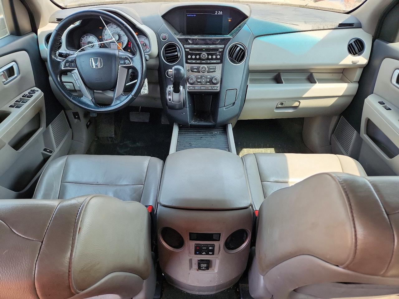 2014 Honda Pilot Exl Blue vin: 5FNYF4H57EB042246