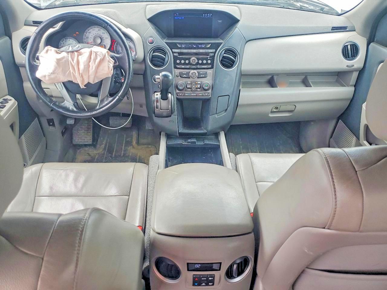 2014 Honda Pilot Exl Charcoal vin: 5FNYF4H57EB054879