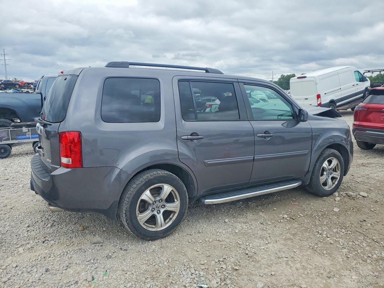 2014 Honda Pilot Exl Charcoal vin: 5FNYF4H57EB054879
