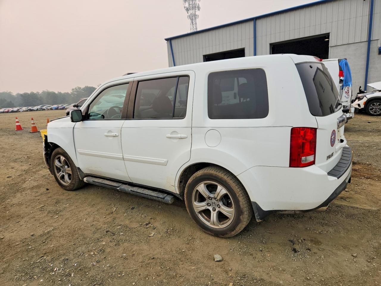 2015 Honda Pilot Exl Белый vin: 5FNYF4H57FB015324