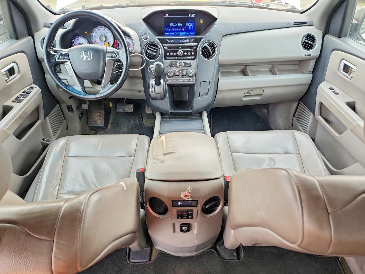 2015 Honda Pilot Exl Белый vin: 5FNYF4H57FB015324