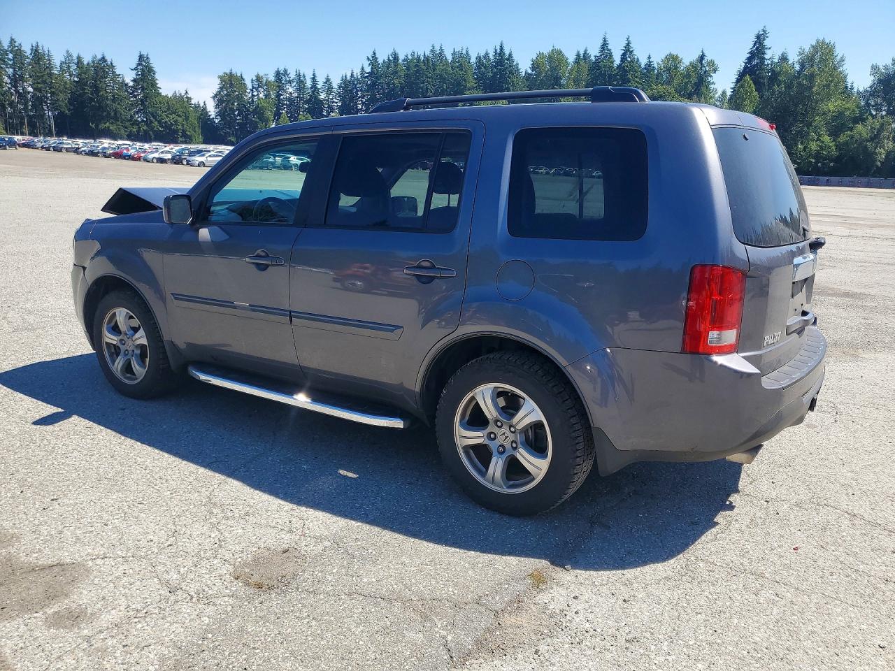 2015 Honda Pilot Exl Gray vin: 5FNYF4H57FB018207