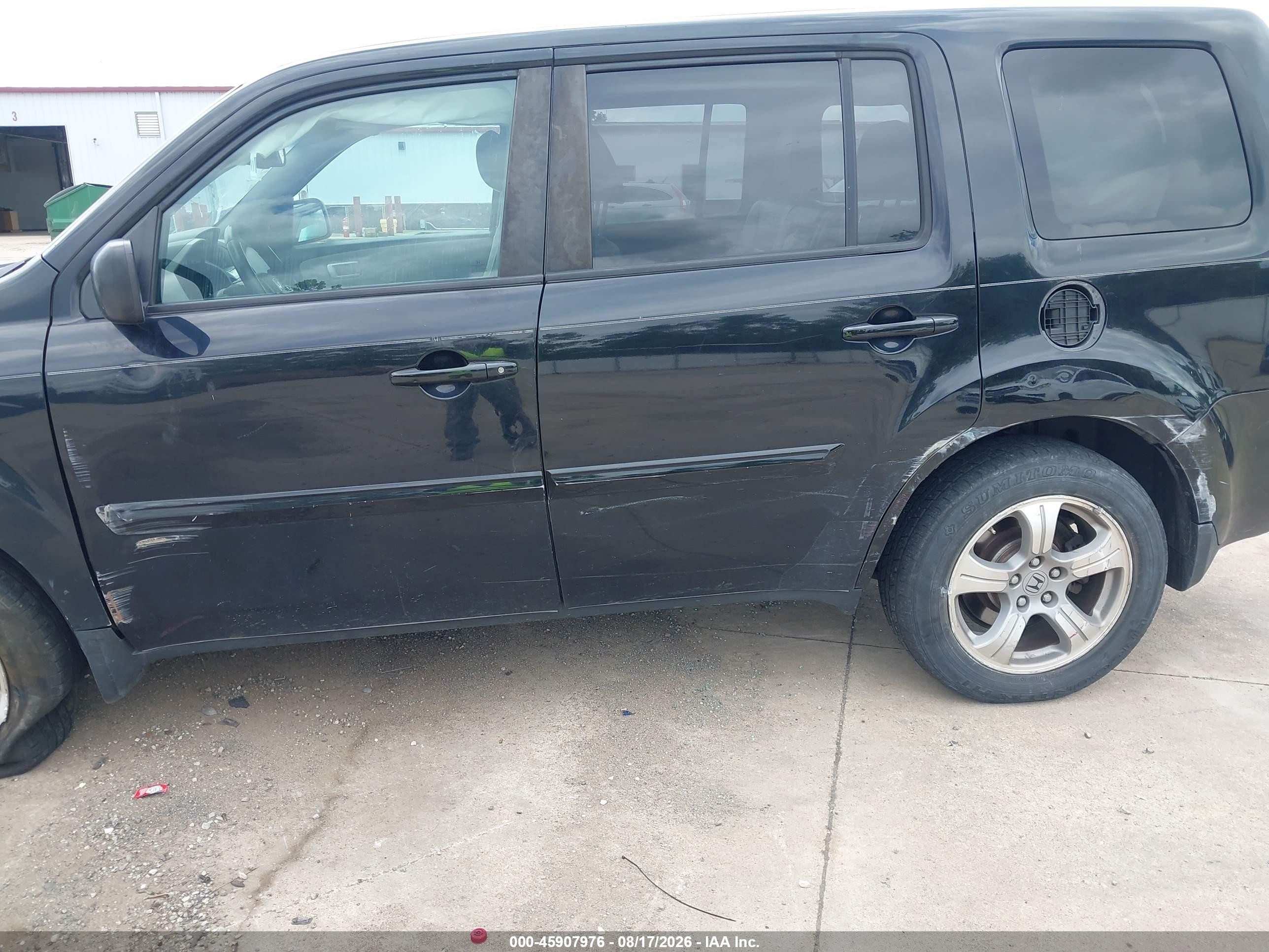 2015 Honda Pilot Ex-l Черный vin: 5FNYF4H57FB041891