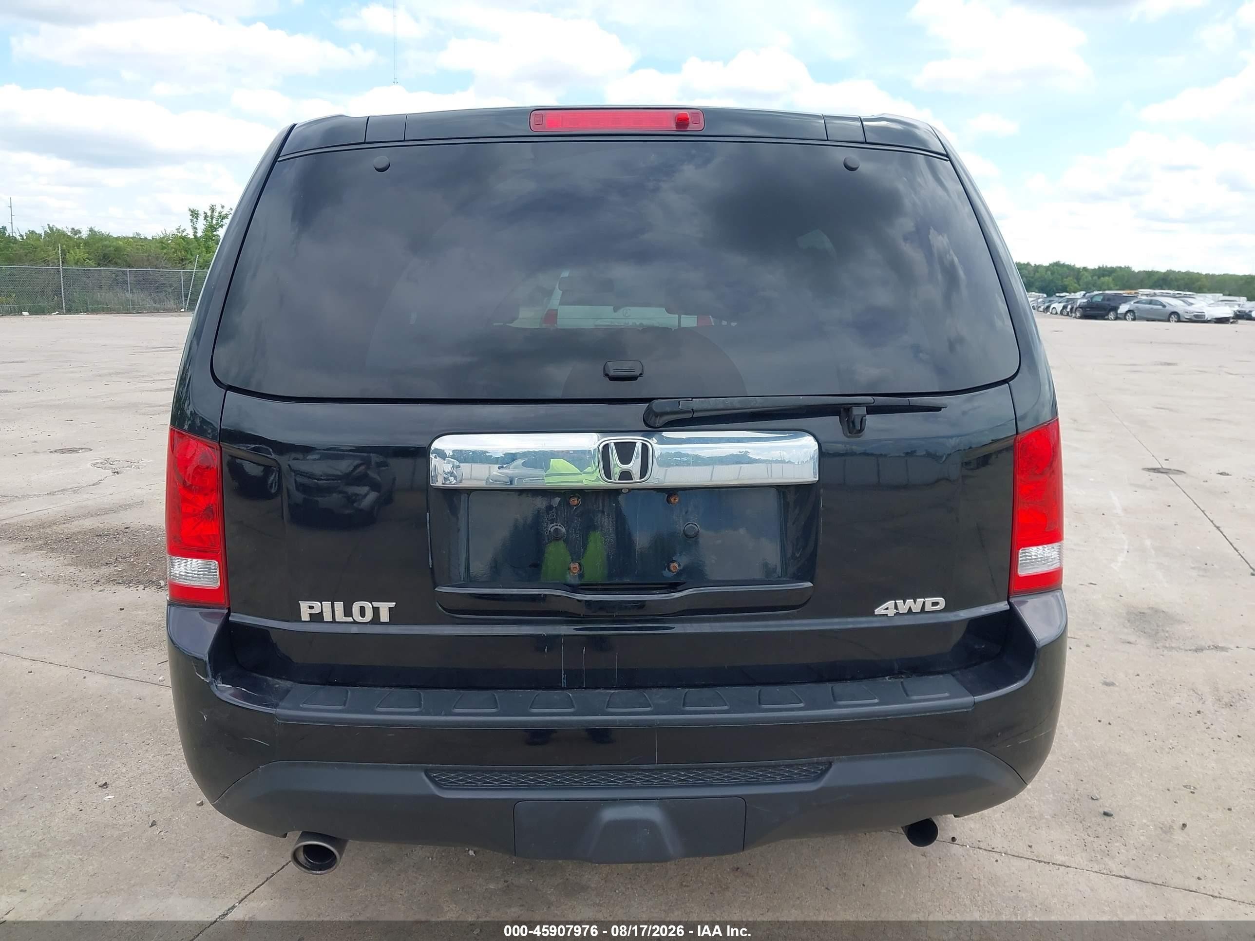 2015 Honda Pilot Ex-l Черный vin: 5FNYF4H57FB041891