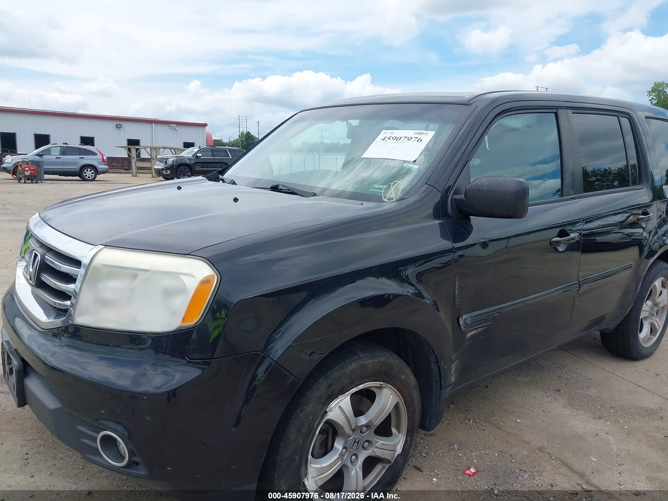 2015 Honda Pilot Ex-l Черный vin: 5FNYF4H57FB041891