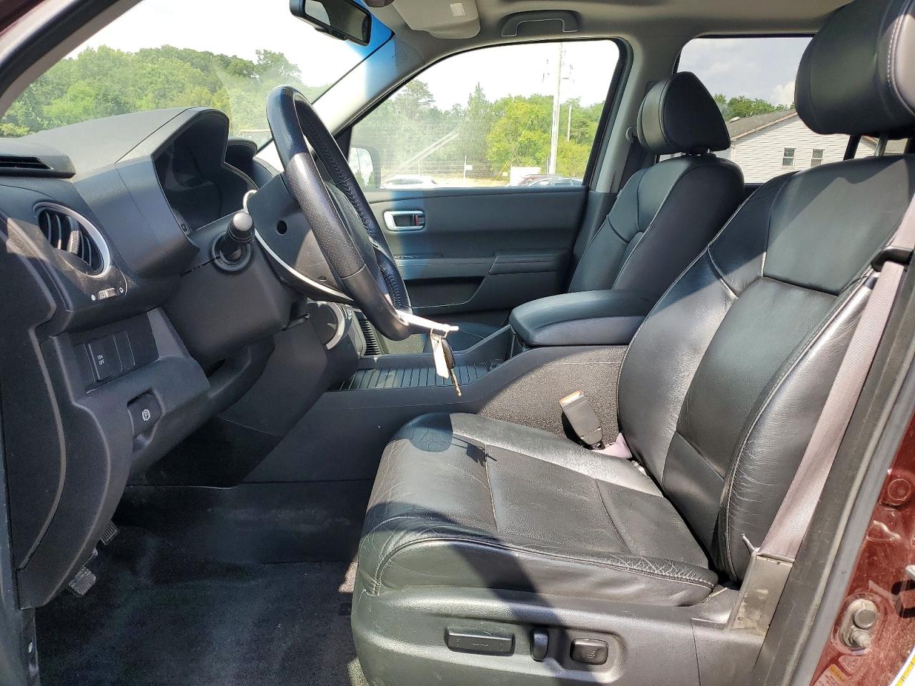 2010 Honda Pilot Exl Burgundy vin: 5FNYF4H58AB026423