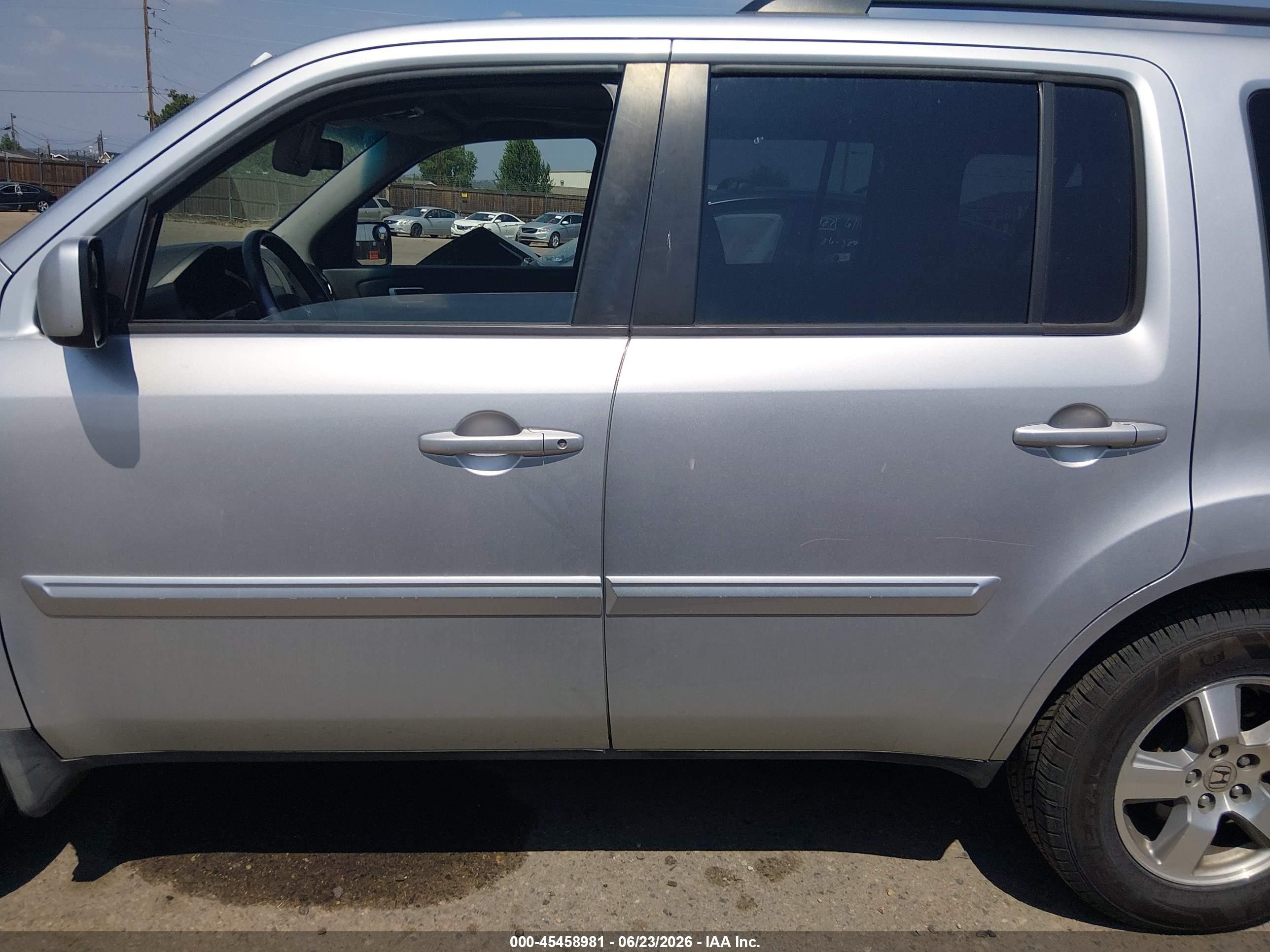 2010 Honda Pilot Ex-l Silver vin: 5FNYF4H58AB027796