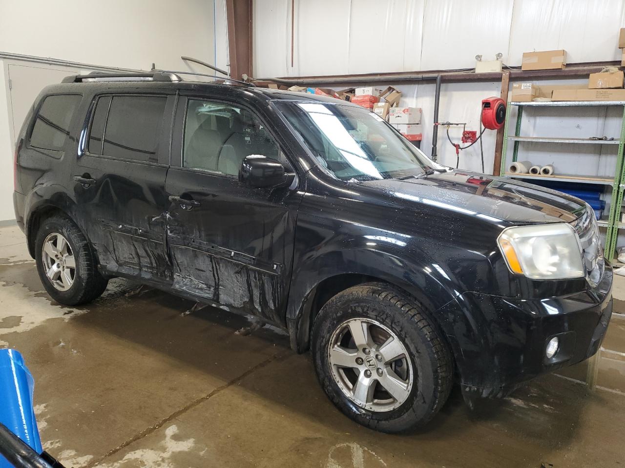 2010 Honda Pilot Exl Black vin: 5FNYF4H58AB501407