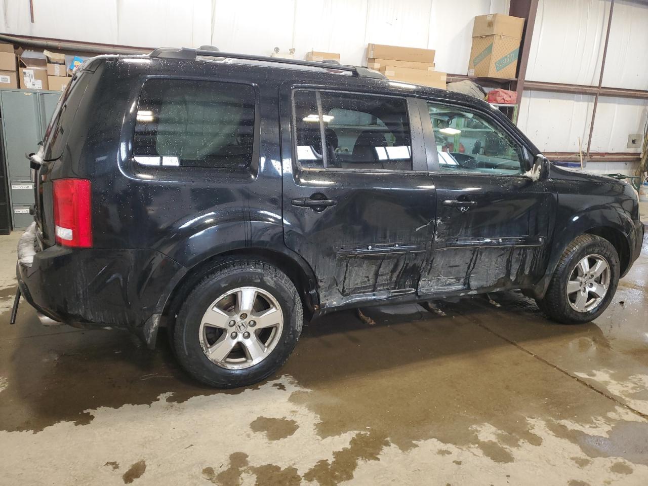 2010 Honda Pilot Exl Black vin: 5FNYF4H58AB501407