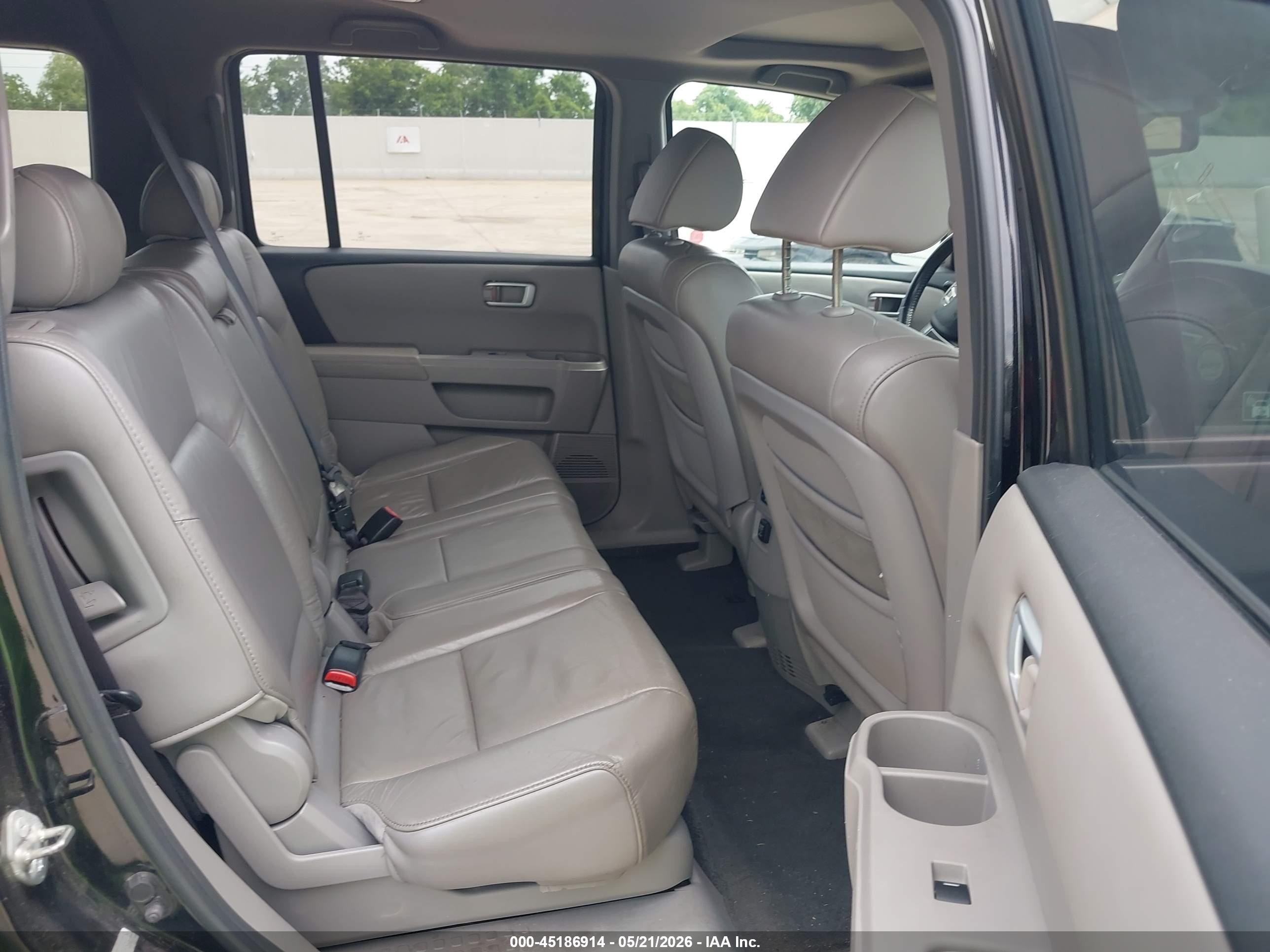 2010 Honda Pilot Ex-l Black vin: 5FNYF4H58AB504503