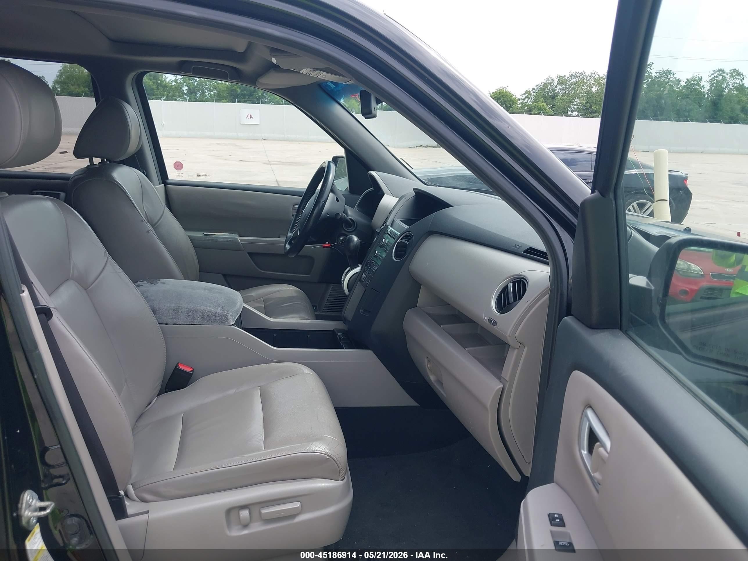 2010 Honda Pilot Ex-l Black vin: 5FNYF4H58AB504503