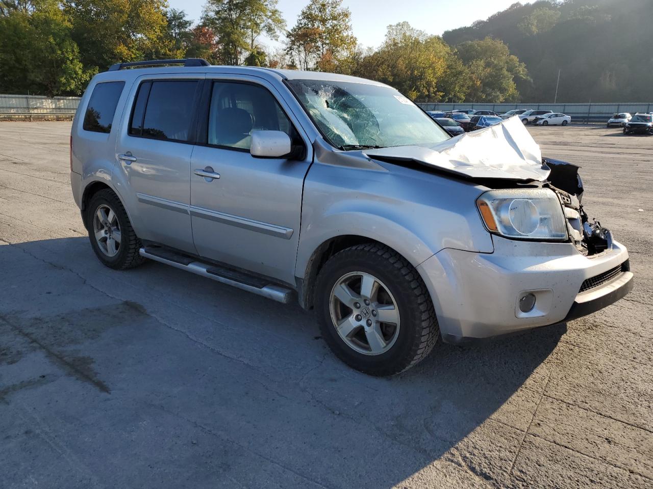 2011 Honda Pilot Exl Серебряный vin: 5FNYF4H58BB019408