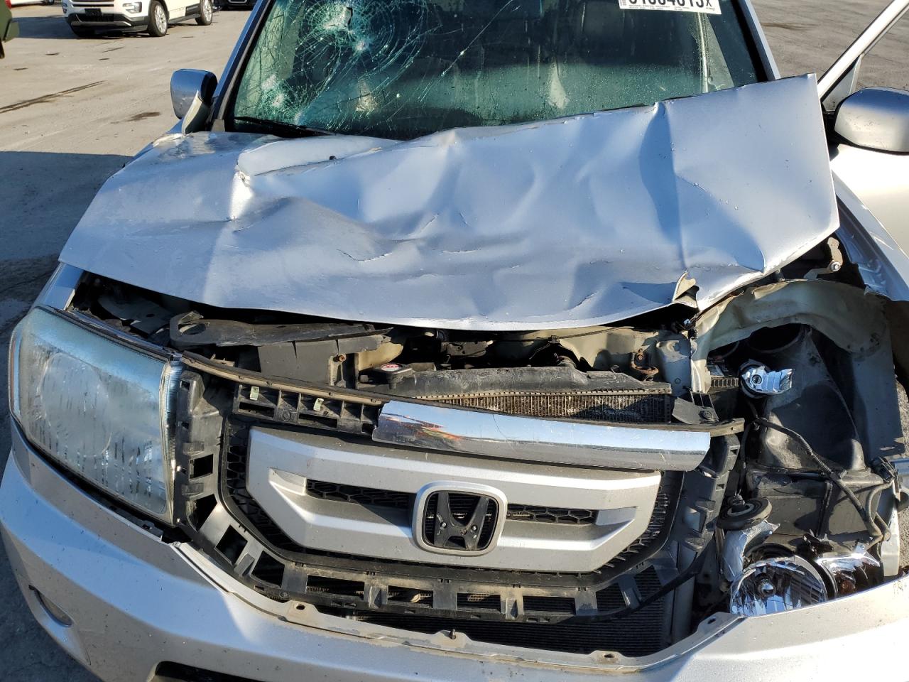 2011 Honda Pilot Exl Серебряный vin: 5FNYF4H58BB019408