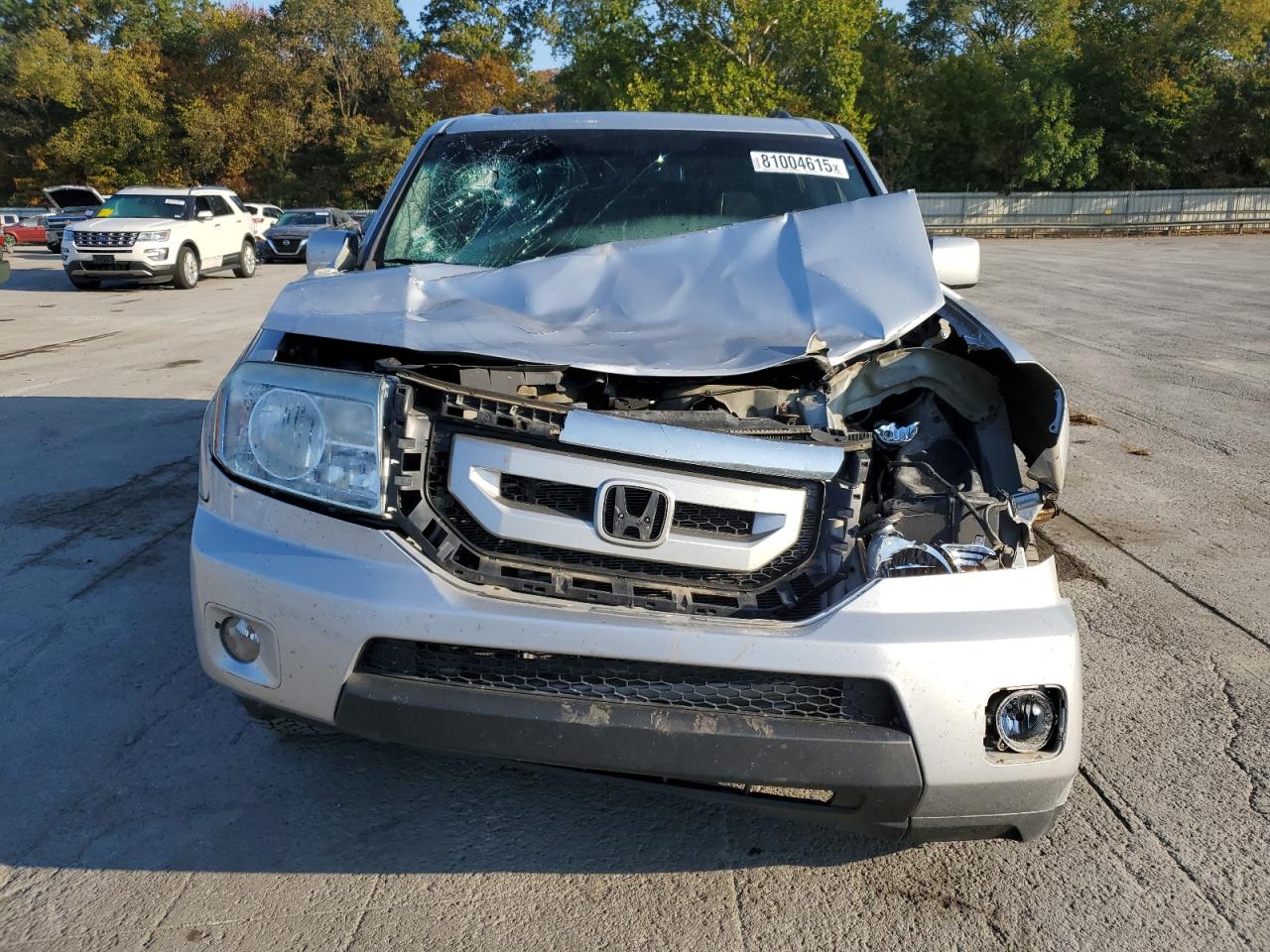 2011 Honda Pilot Exl Серебряный vin: 5FNYF4H58BB019408