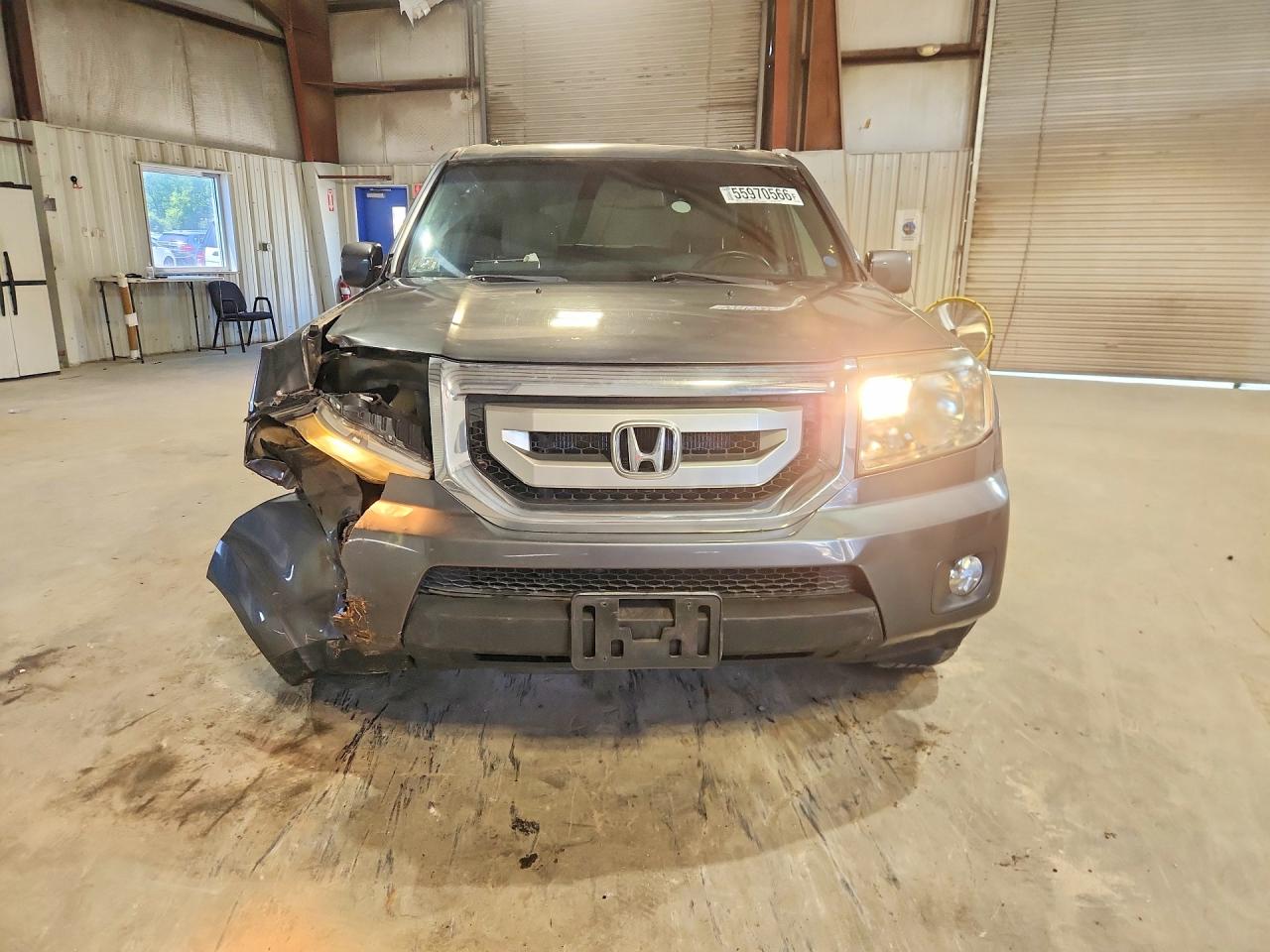 2011 Honda Pilot Exl Gray vin: 5FNYF4H58BB107004