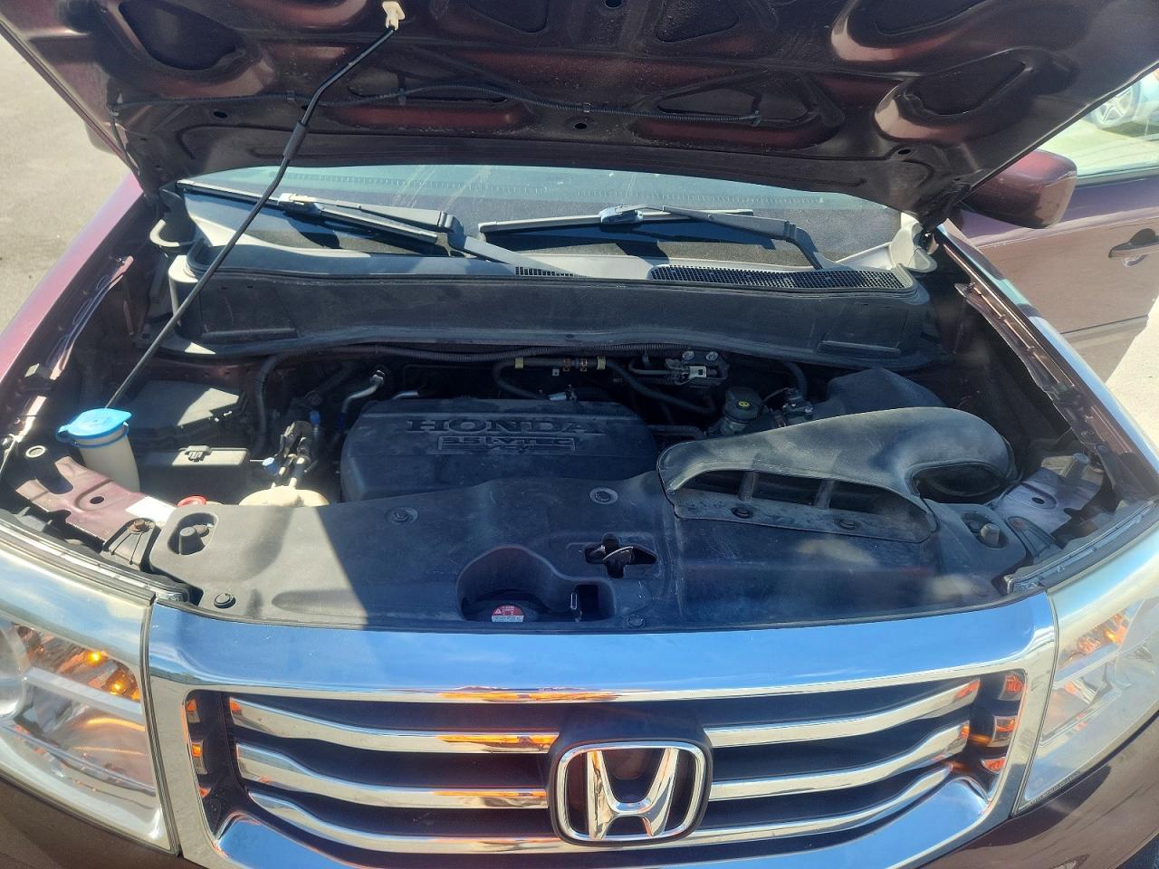 2012 Honda Pilot Exl Burgundy vin: 5FNYF4H58CB019457
