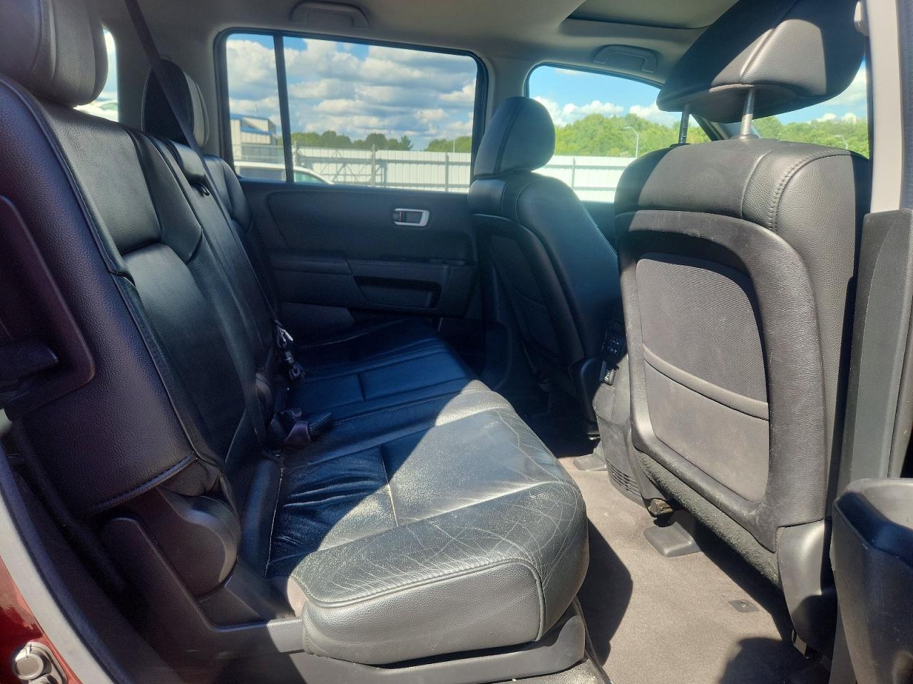 2012 Honda Pilot Exl Burgundy vin: 5FNYF4H58CB019457