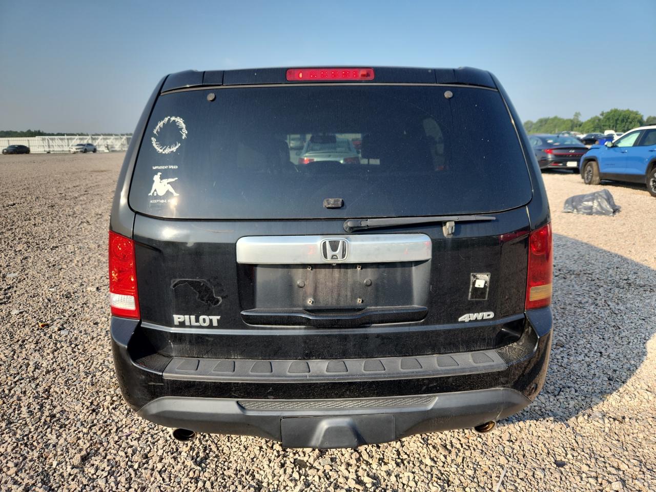 2012 Honda Pilot Exl Black vin: 5FNYF4H58CB033052