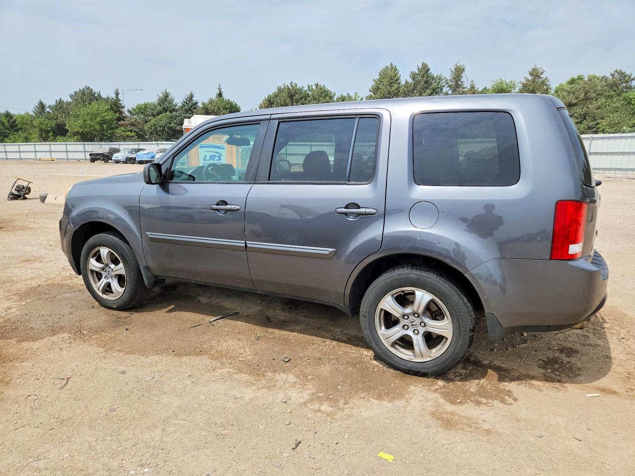 2012 Honda Pilot Exl Gray vin: 5FNYF4H58CB033939