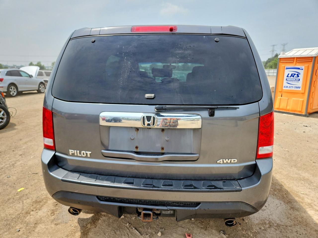 2012 Honda Pilot Exl Gray vin: 5FNYF4H58CB033939