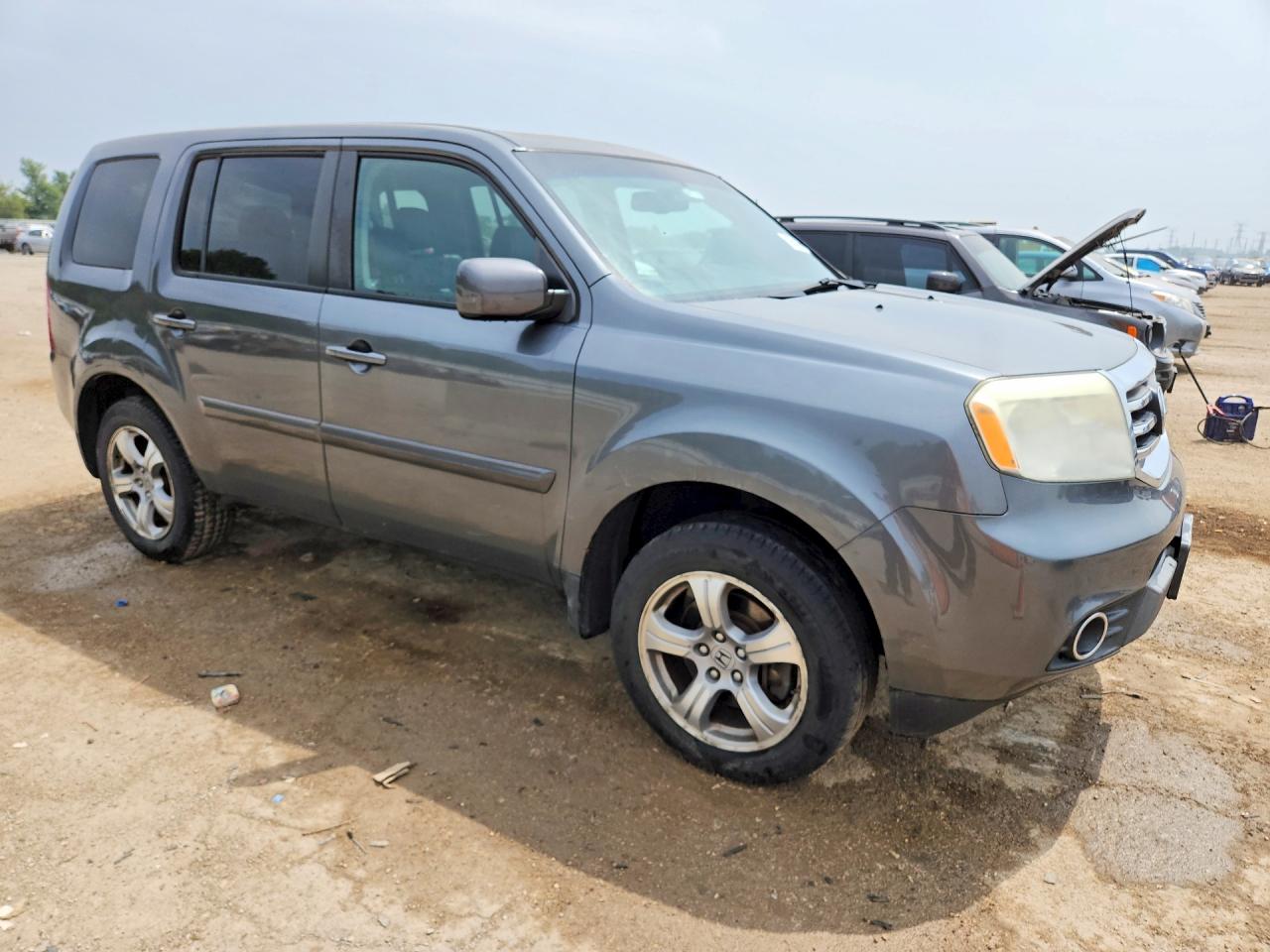 2012 Honda Pilot Exl Gray vin: 5FNYF4H58CB033939