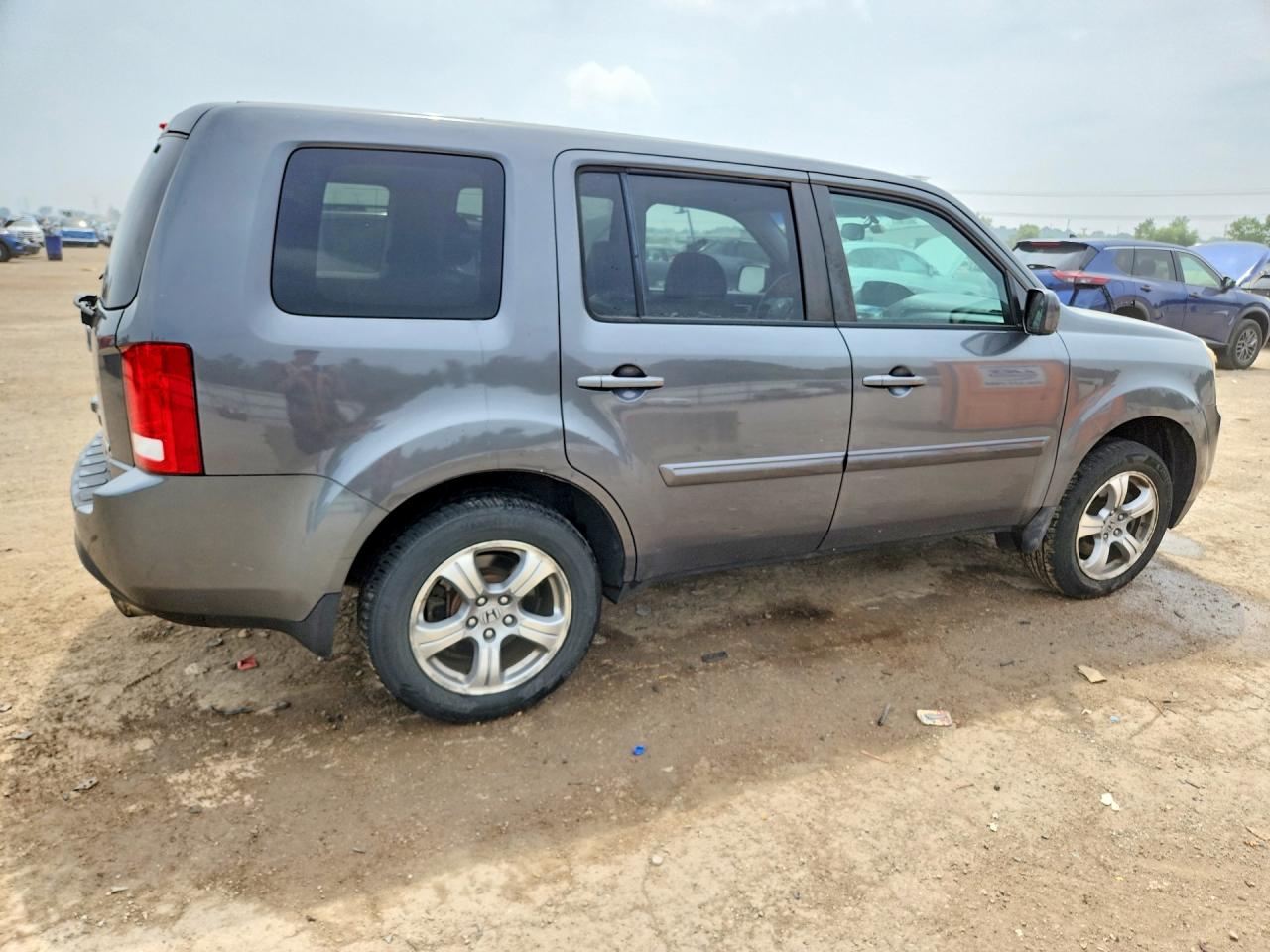 2012 Honda Pilot Exl Gray vin: 5FNYF4H58CB033939