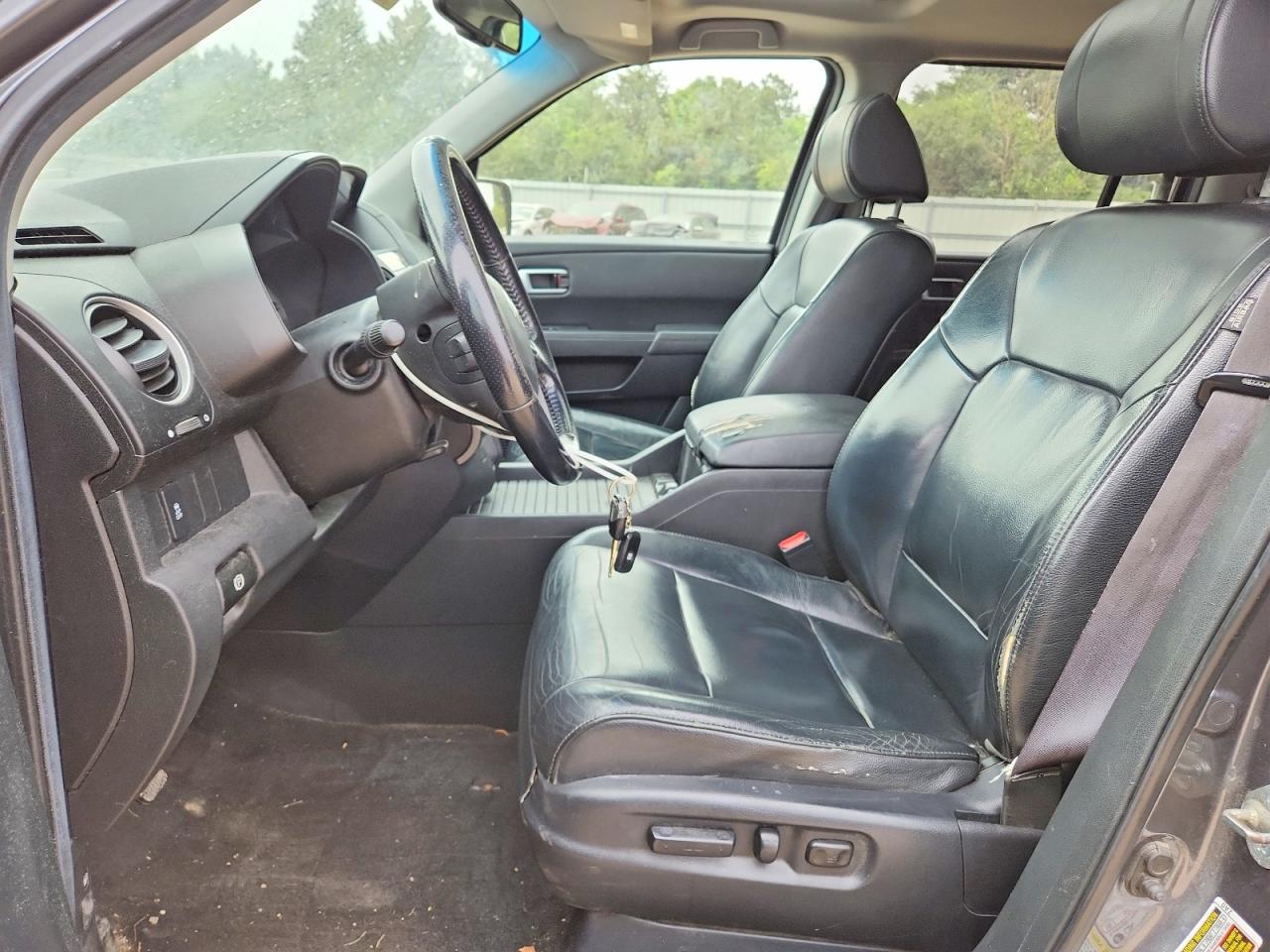 2012 Honda Pilot Exl Gray vin: 5FNYF4H58CB033939