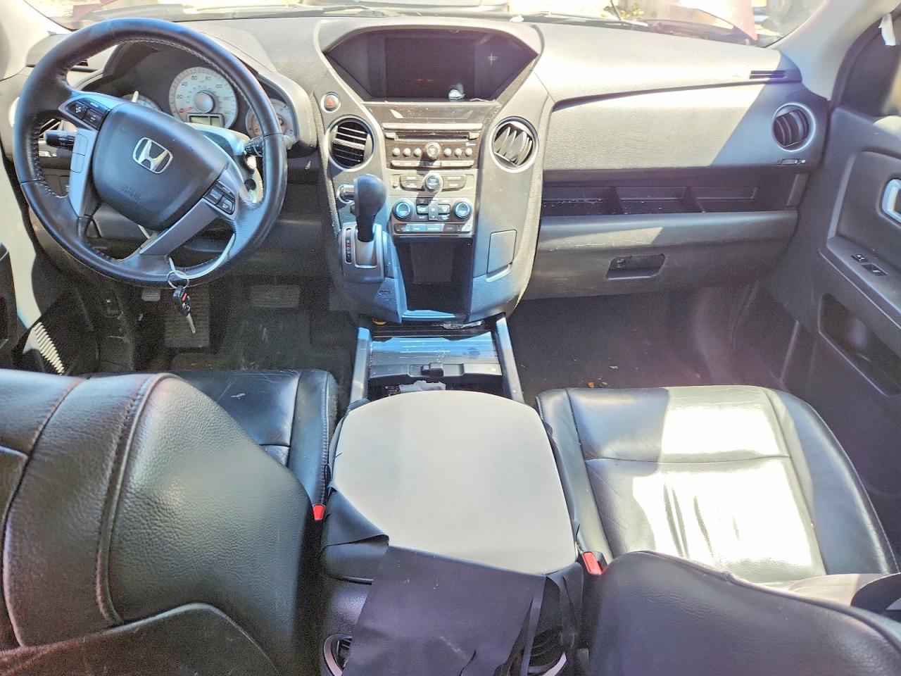 2012 Honda Pilot Exl Burgundy vin: 5FNYF4H58CB034038