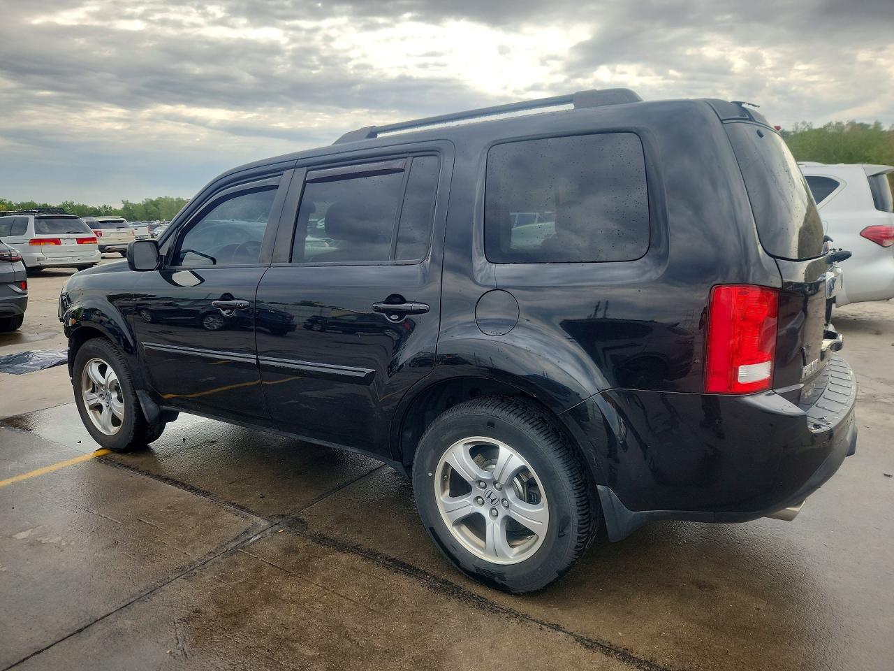 2012 Honda Pilot Exl Black vin: 5FNYF4H58CB041233