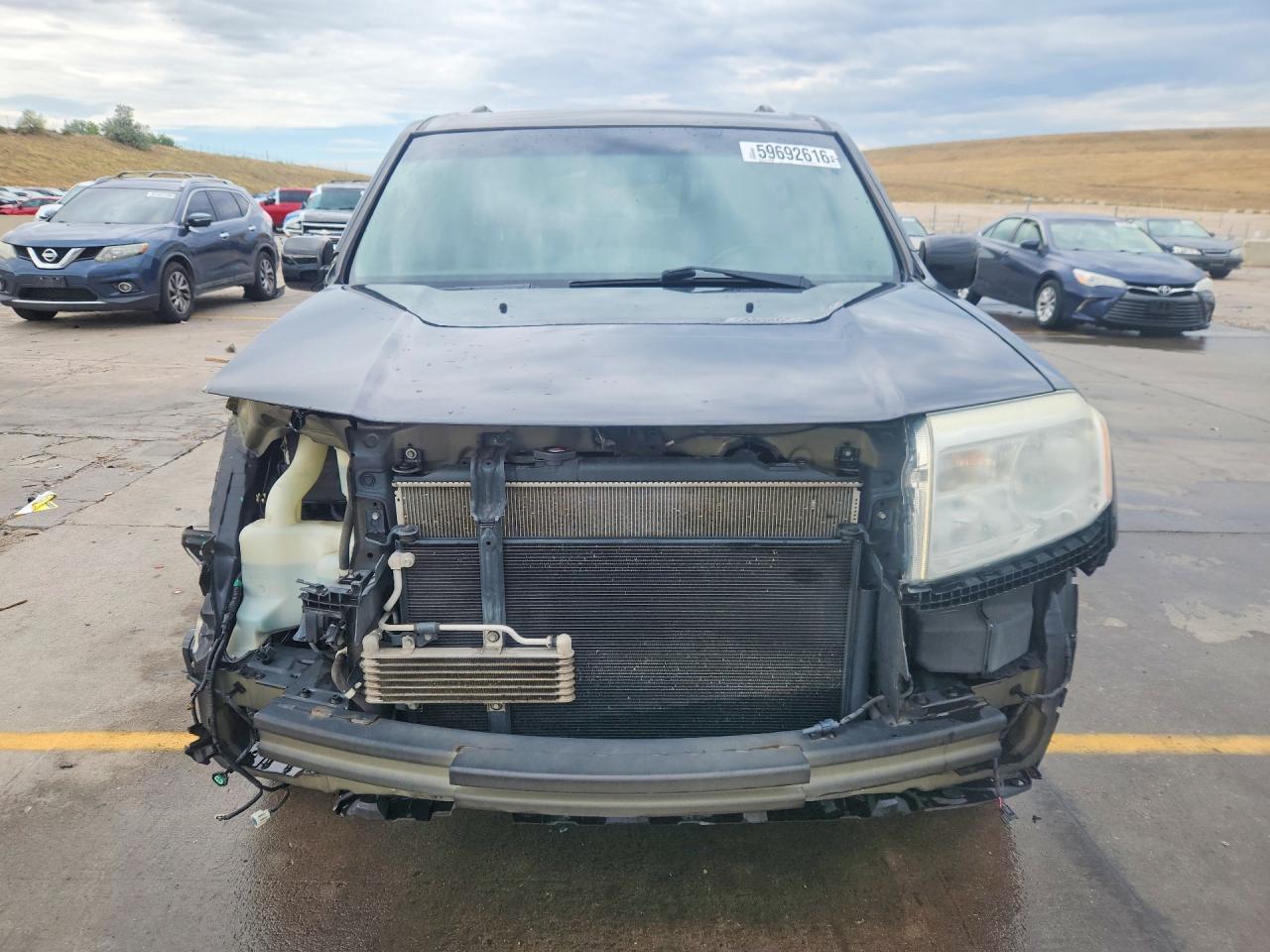 2012 Honda Pilot Exl Black vin: 5FNYF4H58CB041233