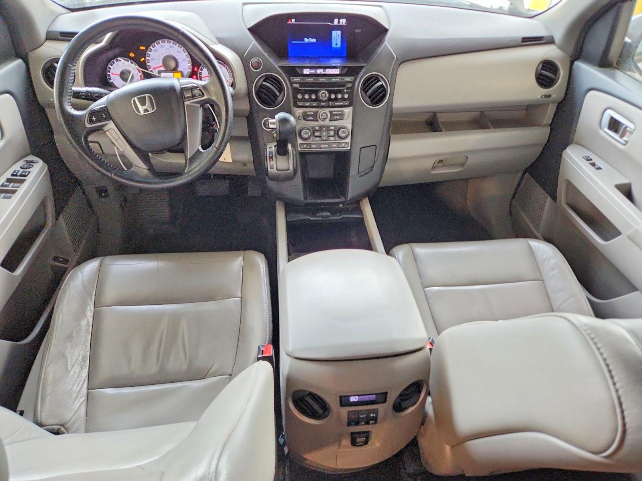 2012 Honda Pilot Exl White vin: 5FNYF4H58CB043435