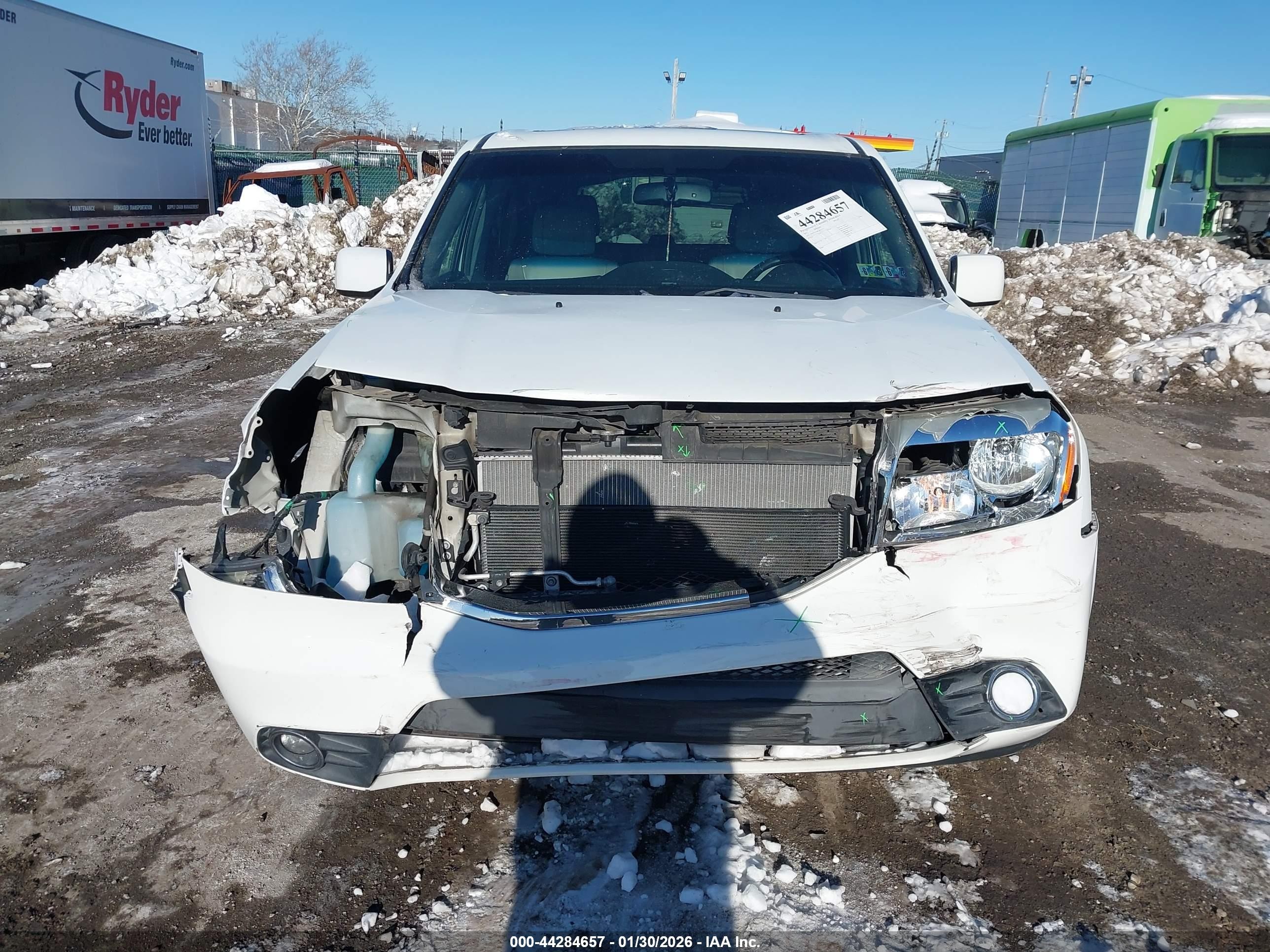 2012 Honda Pilot Ex-l White vin: 5FNYF4H58CB057237