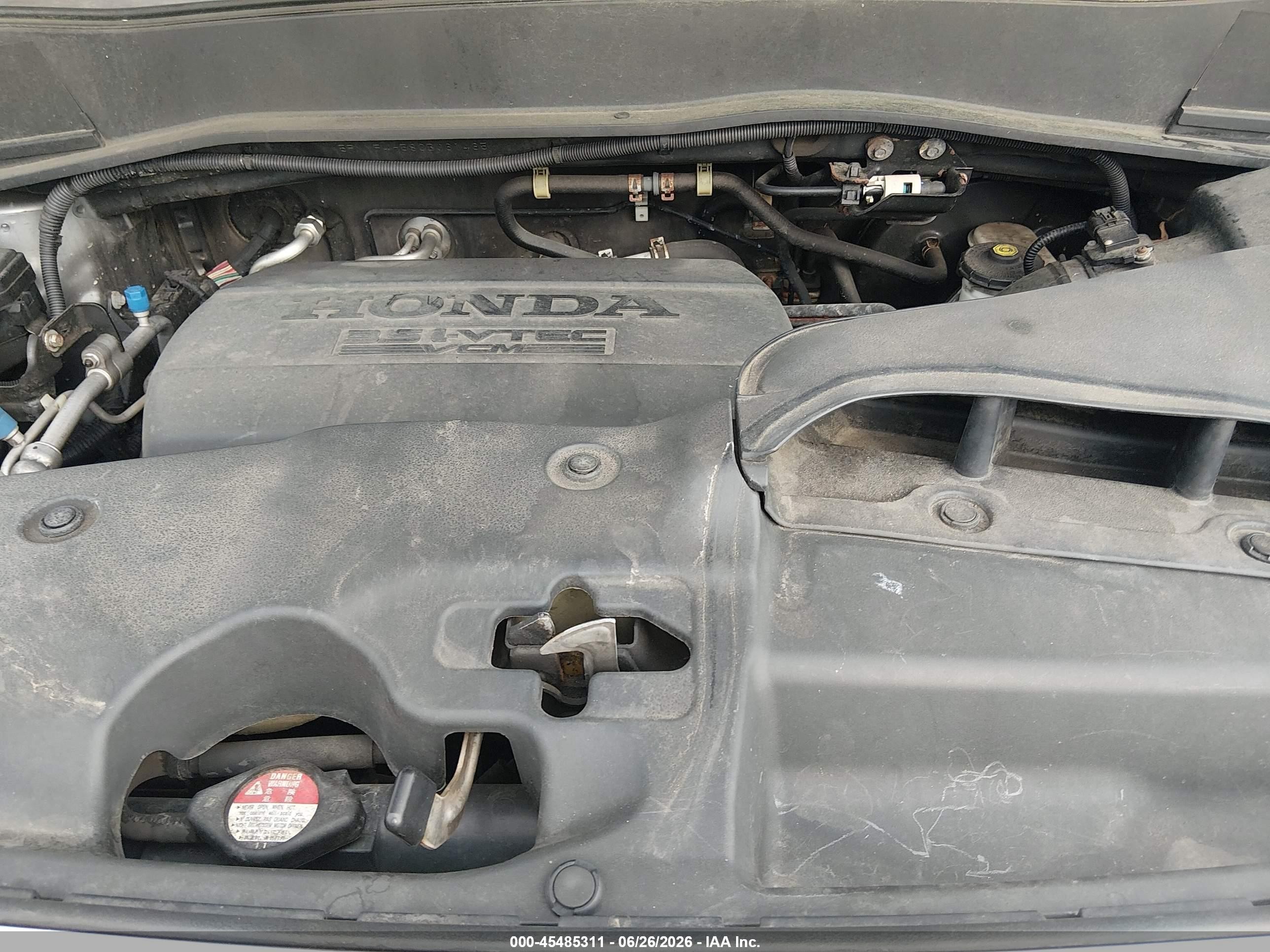2012 Honda Pilot Ex-l Серый vin: 5FNYF4H58CB061465