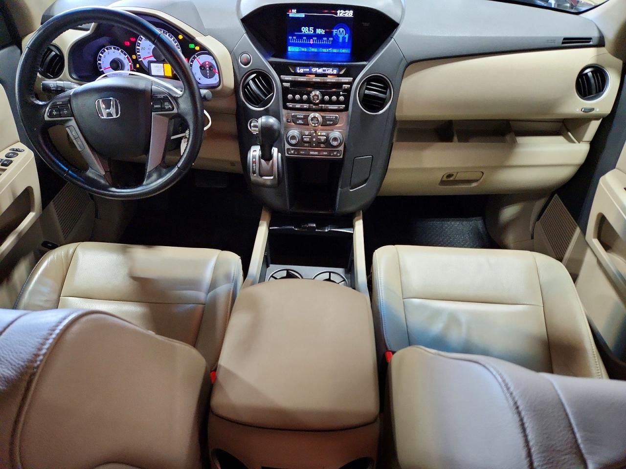 2012 Honda Pilot Exl Burgundy vin: 5FNYF4H58CB076998