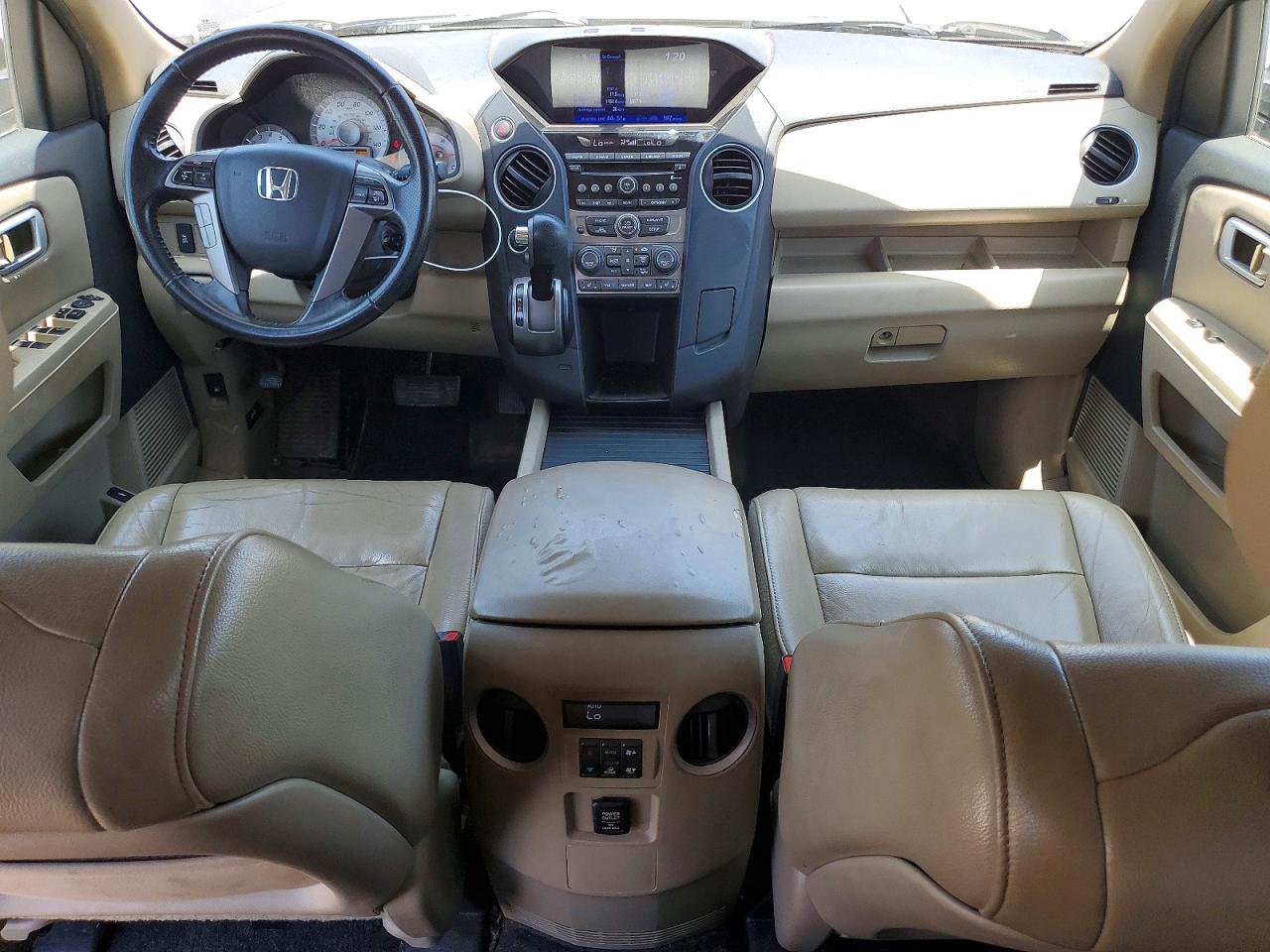 2013 Honda Pilot Exl Gray vin: 5FNYF4H58DB040603