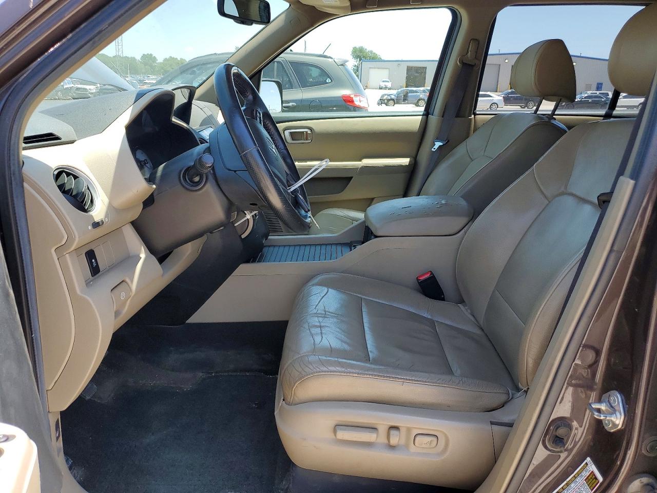 2013 Honda Pilot Exl Gray vin: 5FNYF4H58DB040603