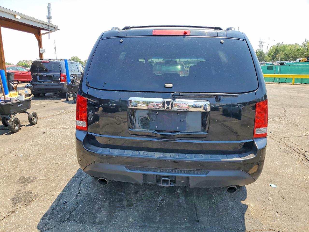 2013 Honda Pilot Exl Black vin: 5FNYF4H58DB054596